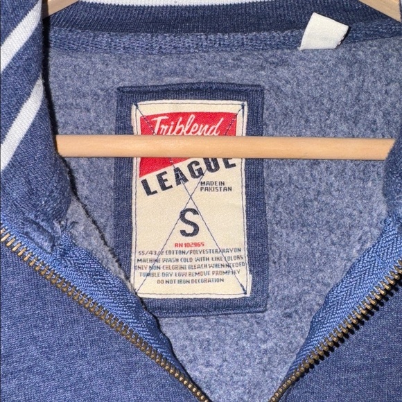 The Stray Dog Michigan sweatshirt small 3/4 zip fleece interior soft unisex - Picture 4 of 4